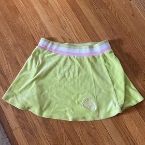 American girl terry cloth athletic skirt